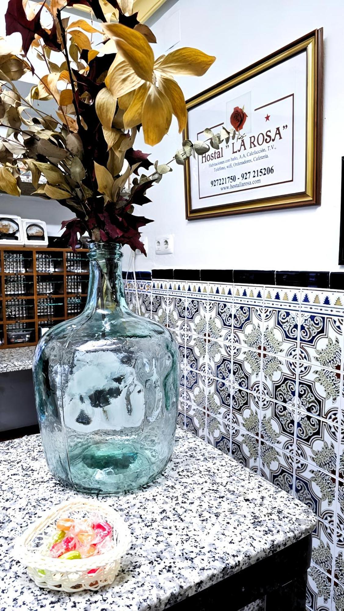 Hostal La Rosa Caceres Ngoại thất bức ảnh